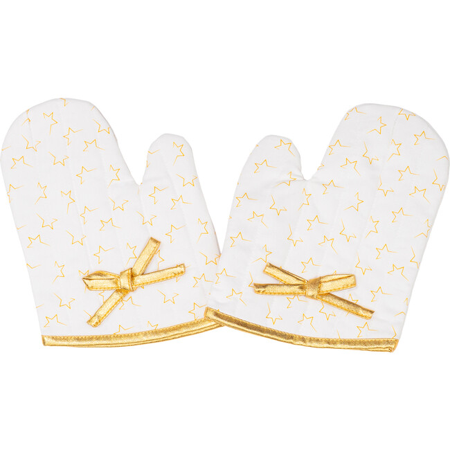 Premium Chef Cooking Mitts - Heat Resistant & Durable for Kids Dress Up & Role Play - Perfect for Pretend Play, Cooking Classes & Halloween Costumes