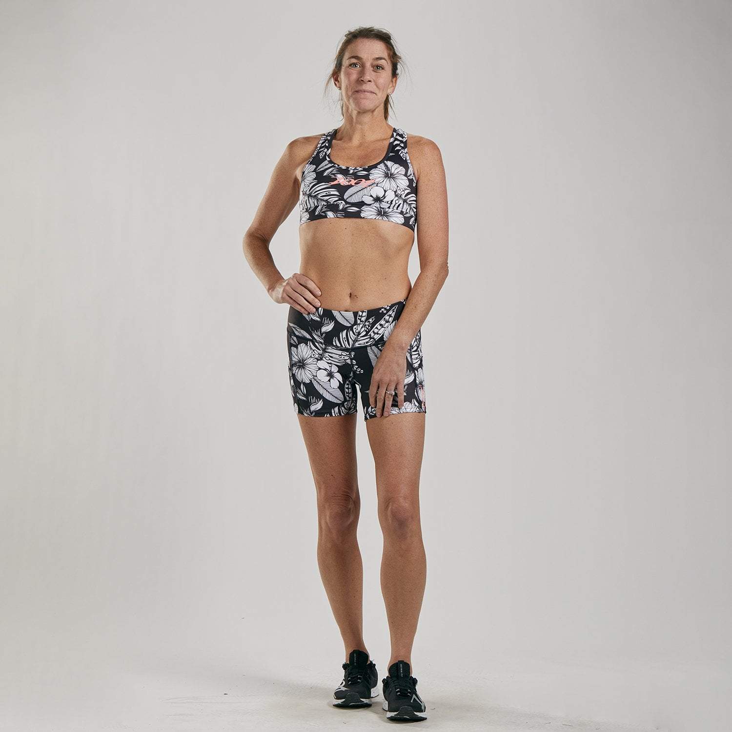 Women's Running Shorts - Limited Edition Pulse Short in Floral Print | Perfect for Jogging, Gym Workouts & Outdoor Activities