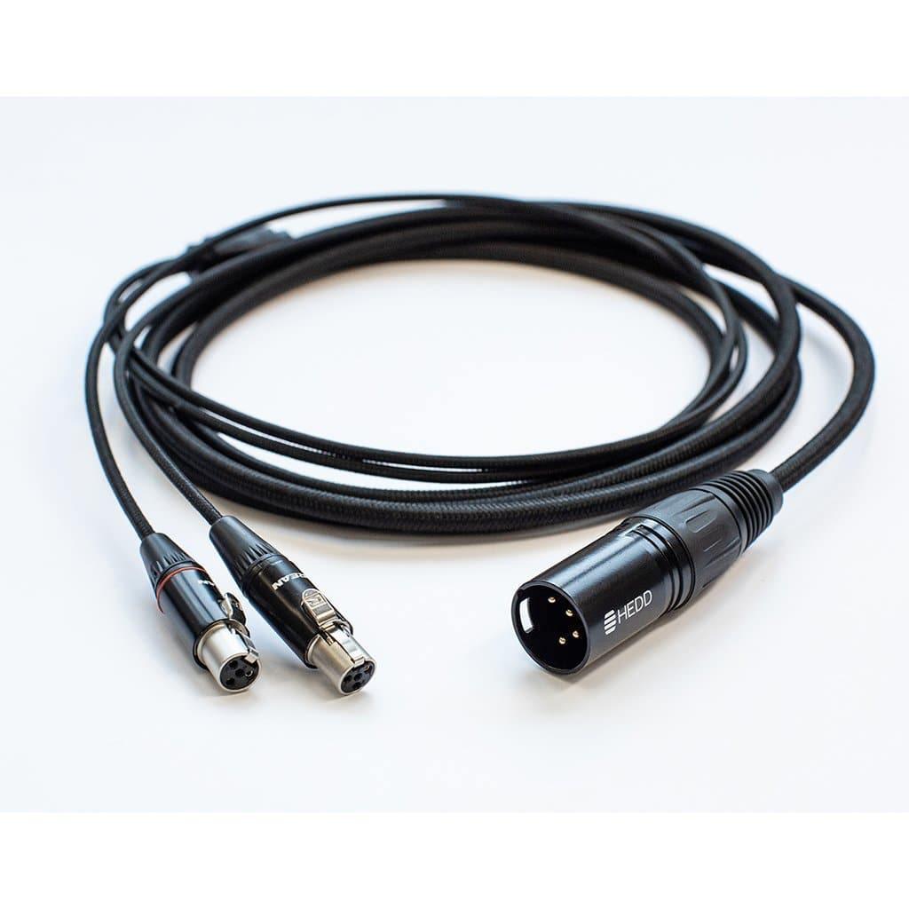 HEDDphone Balanced 4 Pin XLR Cable for Professional Studio Headphones - High-Quality Audio Connection for Recording, Mixing & Mastering