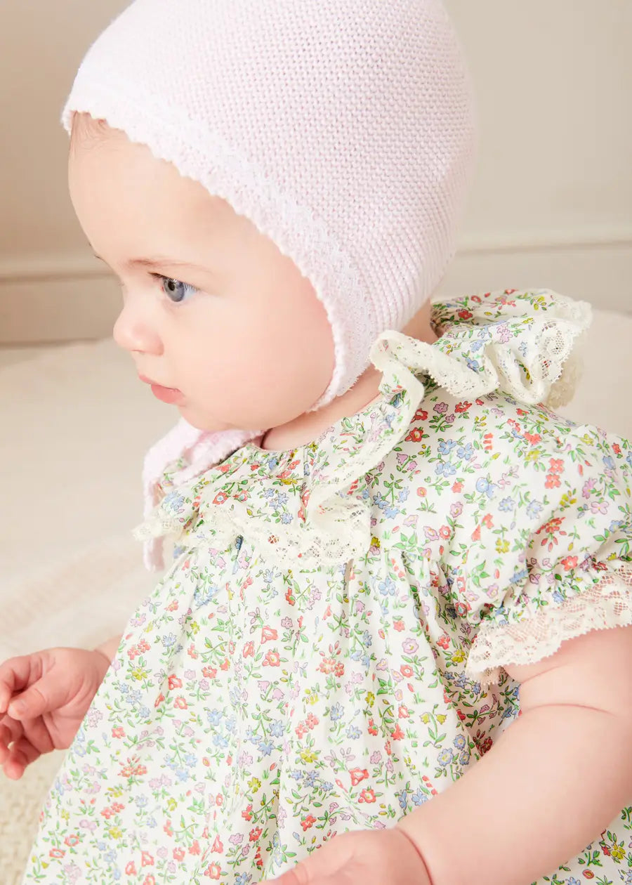 The Cordelia Dress - Elegant Newborn Baby Girl Outfit for Special Occasions | Perfect for Christenings, Photoshoots & Family Gatherings