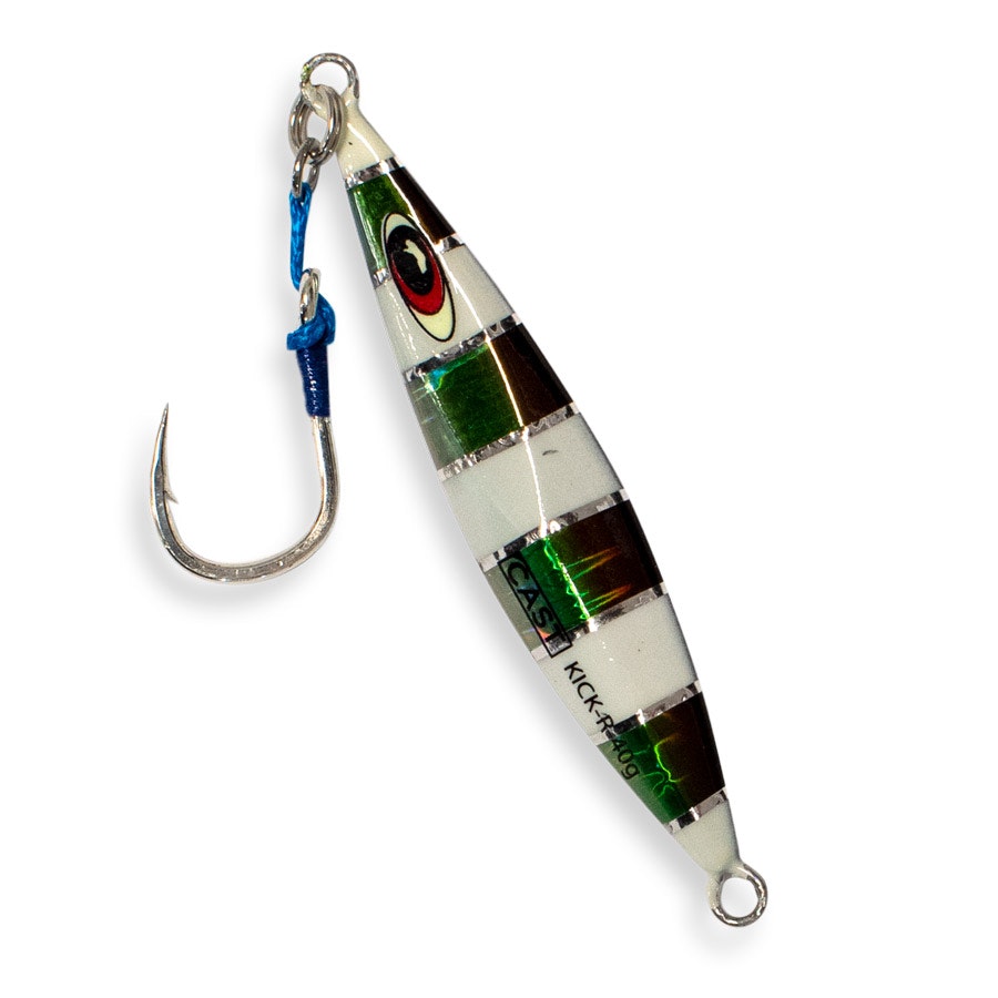 Cast Slow Pitch Jig Kick R 40g - Premium Saltwater Fishing Lure for Slow Pitch Jigging - Perfect for Deep Sea Fishing & Offshore Angling