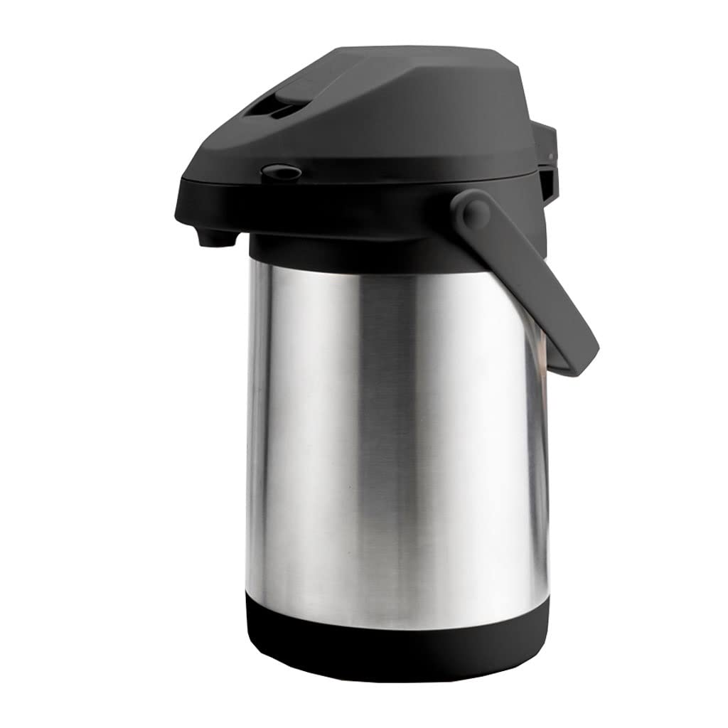 Premium Stainless Steel Vacuum Insulated Thermos - 24 Hour Hot & Cold Retention, Large Capacity Portable Water Bottle for Travel, Hiking, Office & Outdoor Activities (Silver) - Perfect for Coffee, Tea & Beverages