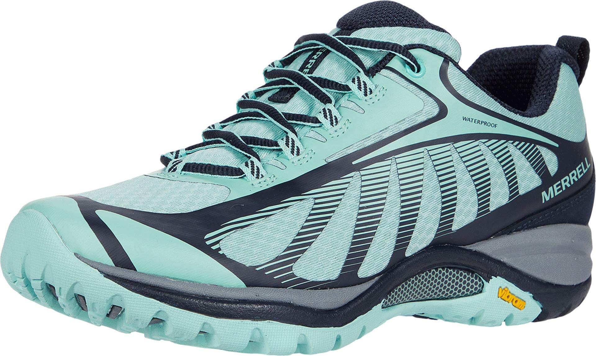 Merrell Women's Siren Edge Waterproof Hiking Shoes - Lightweight Trail Running Shoes for Women with Grip, Comfortable Walking Shoes for Outdoor Adventures, Travel & Daily Wear