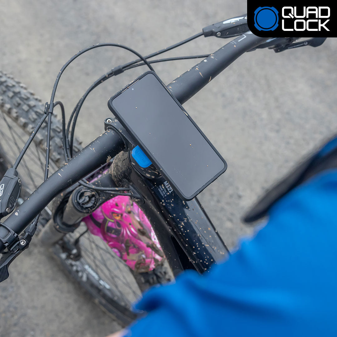 Premium Bike Out Front Mount - Universal Handlebar Phone Holder for Cycling, Running & Outdoor Sports - Perfect for GPS Navigation & Fitness Tracking