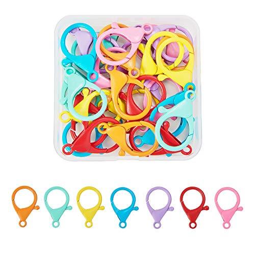 Colorful Iron Lobster Claw Clasp_1.3 inch