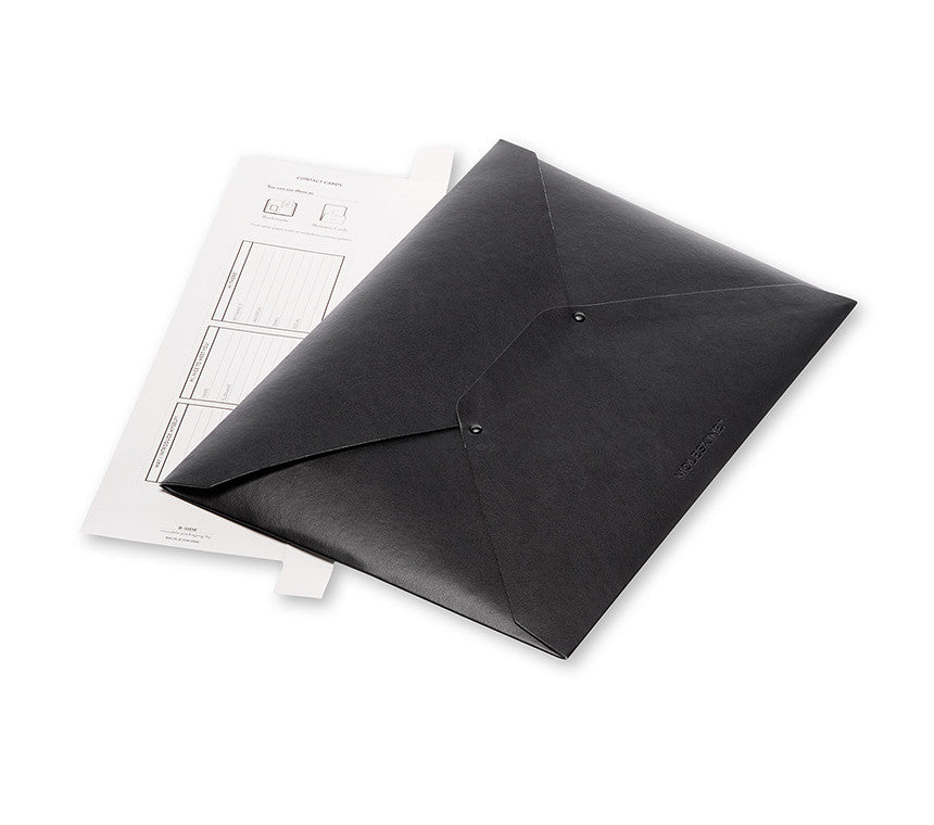 Premium Moleskine Professional A4 Envelope - Heavy Duty Document Holder for Business, Office & Travel Organization