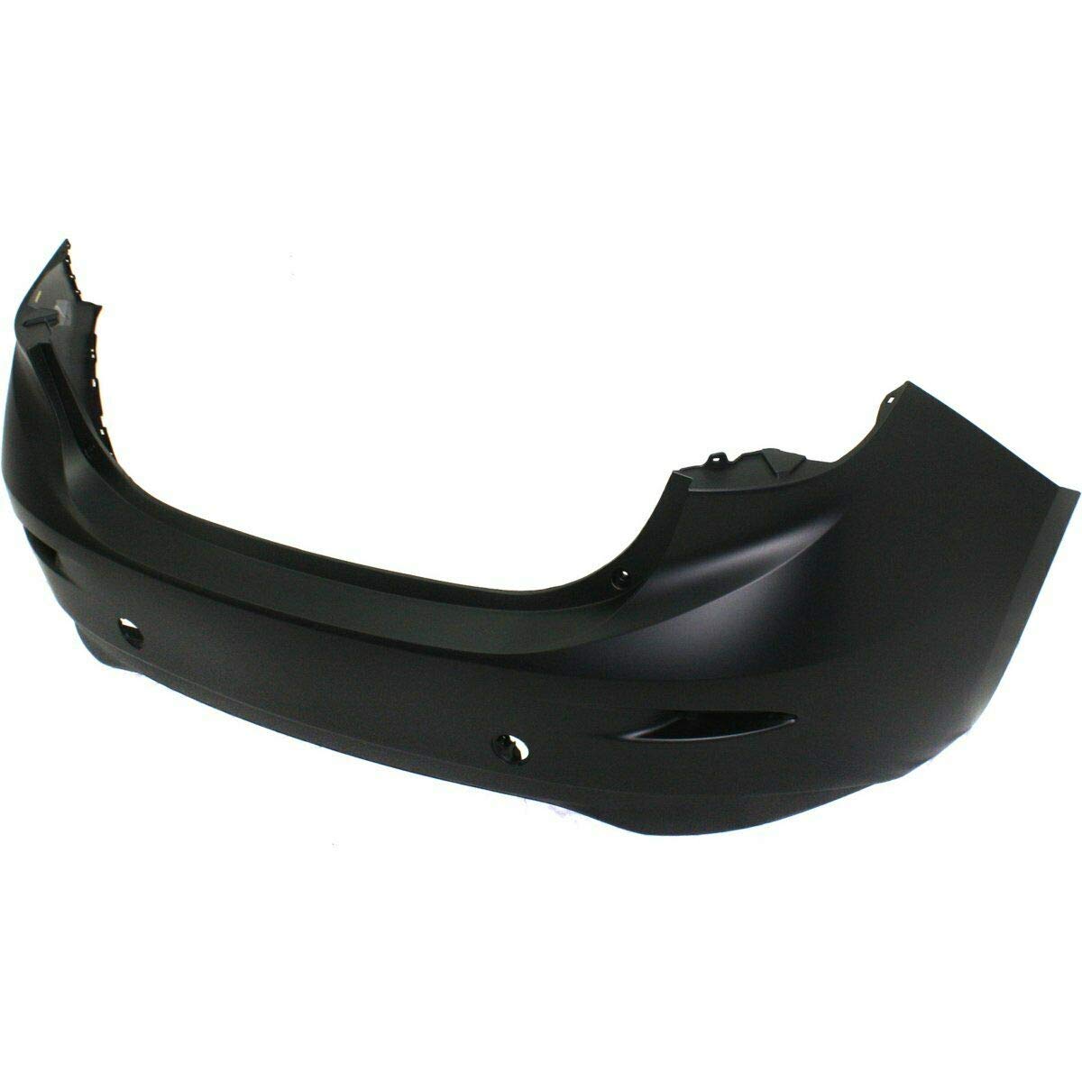 Primered Rear Bumper Cover Replacement for 2014-2018 Mazda 3 Sedan - Perfect Fit, OEM Quality (MA1100215) | Easy Installation for Car Body Protection & Style Enhancement