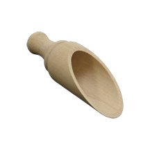 150 Pack Round Wooden Scoops - Mini Wooden Spoons for Sampling, Tasting, and Serving - Perfect for Ice Cream, Coffee, Yogurt, and Party Snacks