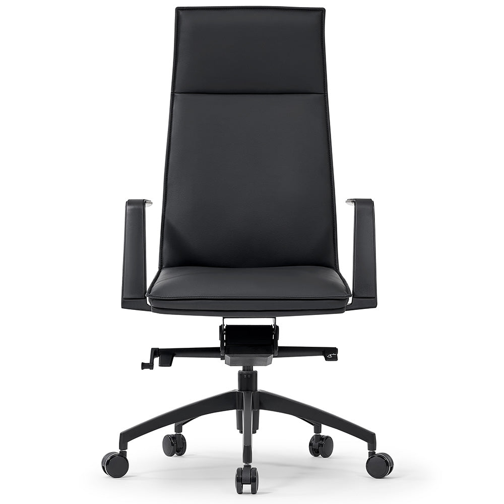 TORIN High Back Office Chair with Lumbar Support - Ergonomic Executive Desk Chair for Home & Office - Black - Perfect for Long Hours of Sitting & Work Comfort