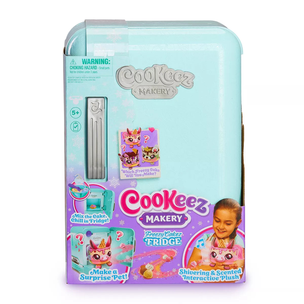 Cookeez Makery Freezy Cakez Playset Assortment - DIY Frozen Treat Toy for Kids - Perfect for Birthday Parties & Pretend Play
