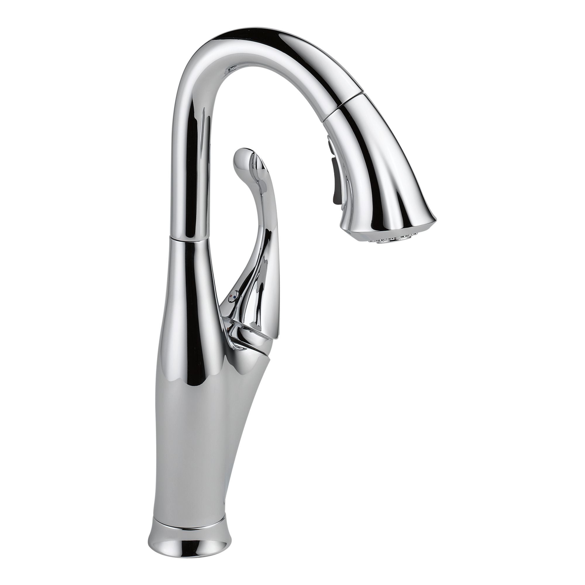 Delta Addison Bar Faucet with Pull-Down Sprayer - Chrome Finish 9992 DST - Perfect for Kitchen Islands, Wet Bars & Entertaining Areas