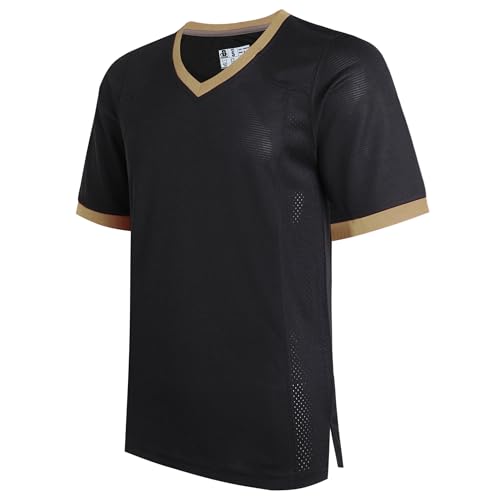 Gold Neck-black Jersey
