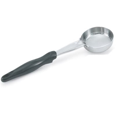 Vollrath 5 Oz Solid Spoodle with Black Handle - Perfect for Cooking, Serving & Portion Control in Restaurants, Catering & Home Kitchens