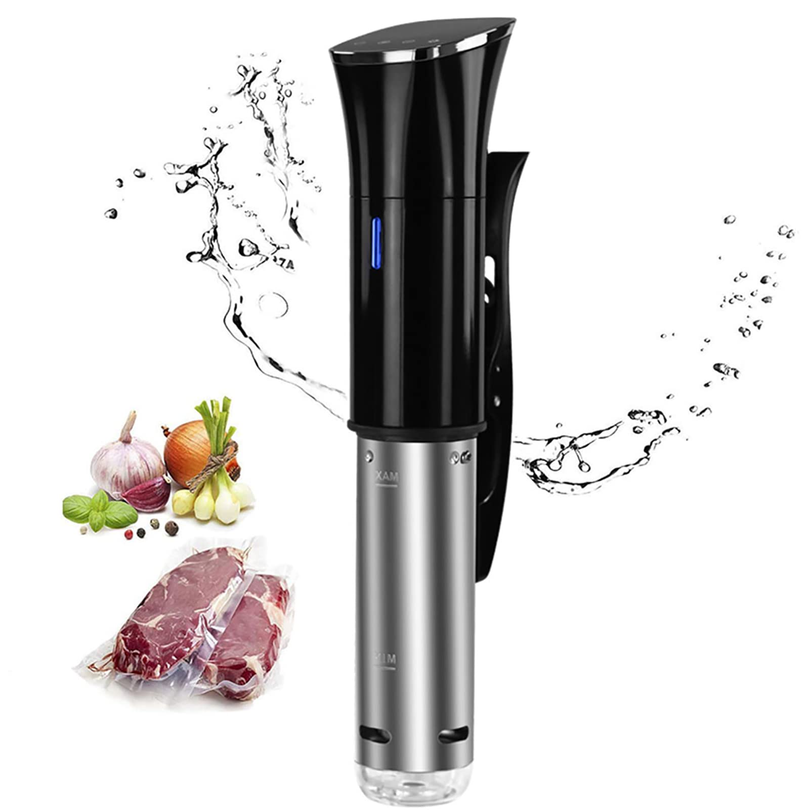 Precision Sous Vide Immersion Circulator with Digital Timer & LCD Display - IPX7 Waterproof, 220V - Perfect for Home Chefs, Restaurants, and Meal Prep Enthusiasts