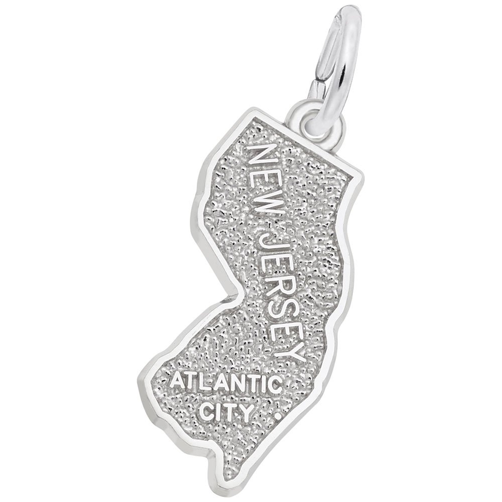 Atlantic City New Jersey Charm - Handmade Bracelet & Necklace Charms for Jewelry Making - Perfect for DIY Gifts, Souvenirs & Travel Keepsakes