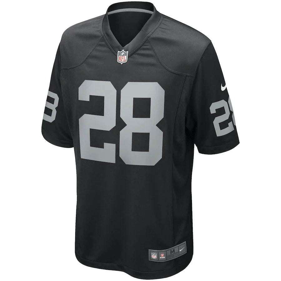 Josh Jacobs Autographed Las Vegas Raiders Official Nike Game Jersey - Limited Edition with JSA COA - Perfect for NFL Fans, Collectors & Sports Memorabilia Displays
