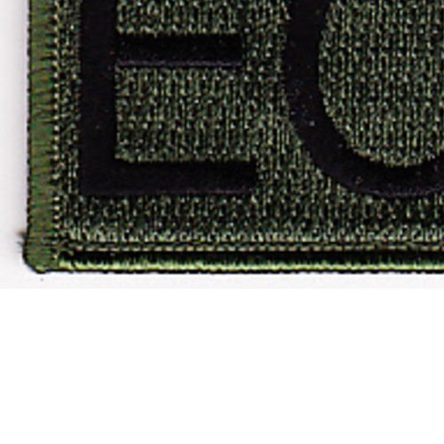 EOD Patch - Explosive Ordnance Disposal Hook and Loop Military Badge for Tactical Vests, Uniforms & Backpacks | Perfect for Military Personnel, First Responders & Collectors