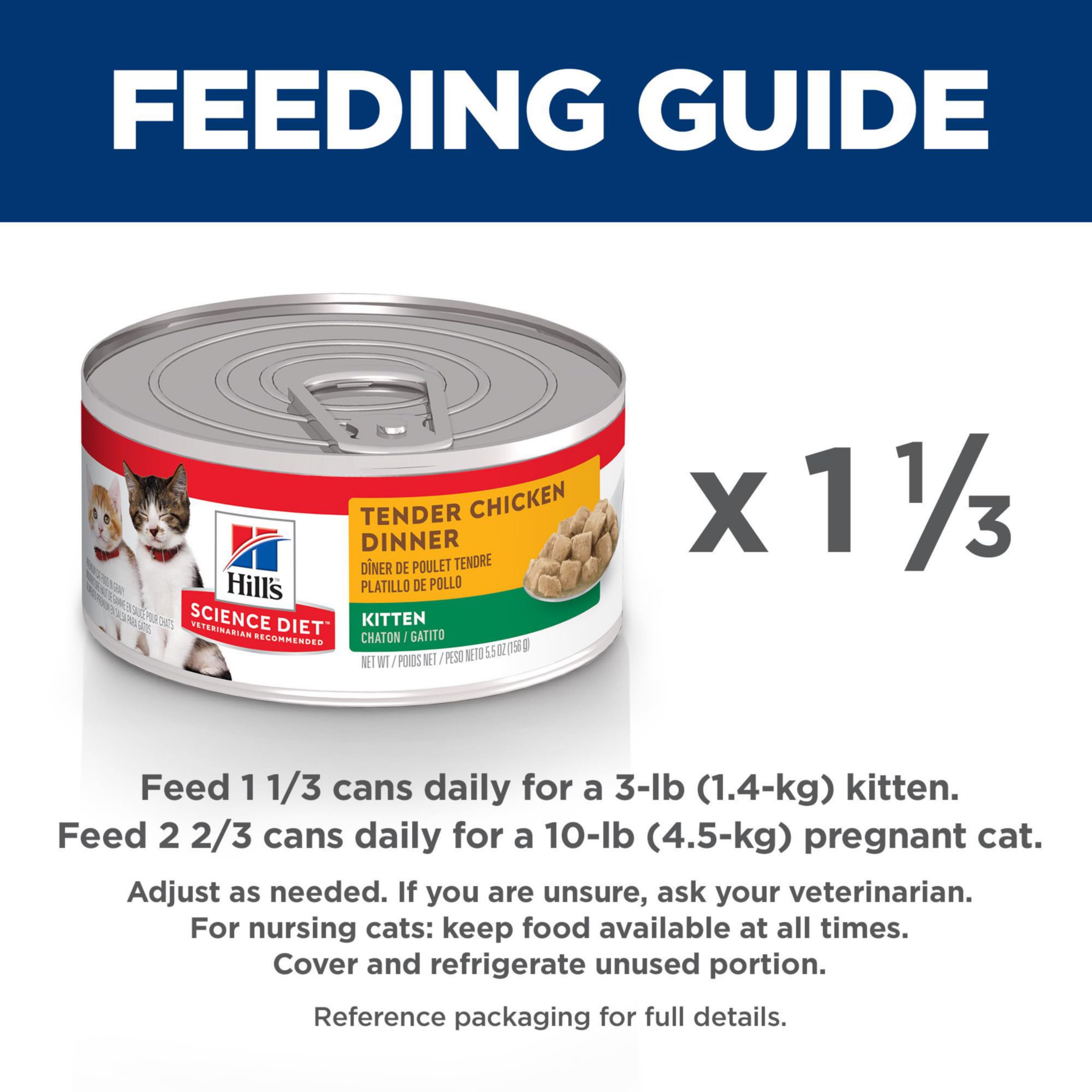 Hill's Science Diet Kitten Wet Cat Food - Premium Nutrition Chicken Stew for Kittens (5.5 oz Can, Pack of 24) | Ideal for Growing Kittens & Picky Eaters | Perfect for Daily Meals & Weight Management