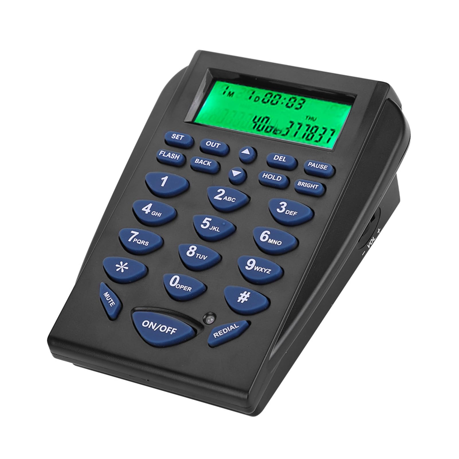 Professional Call Center Telephone with Headset Jack - Office Landline Phone for Home & Business | Ideal for Customer Service, Telemarketing & Remote Work