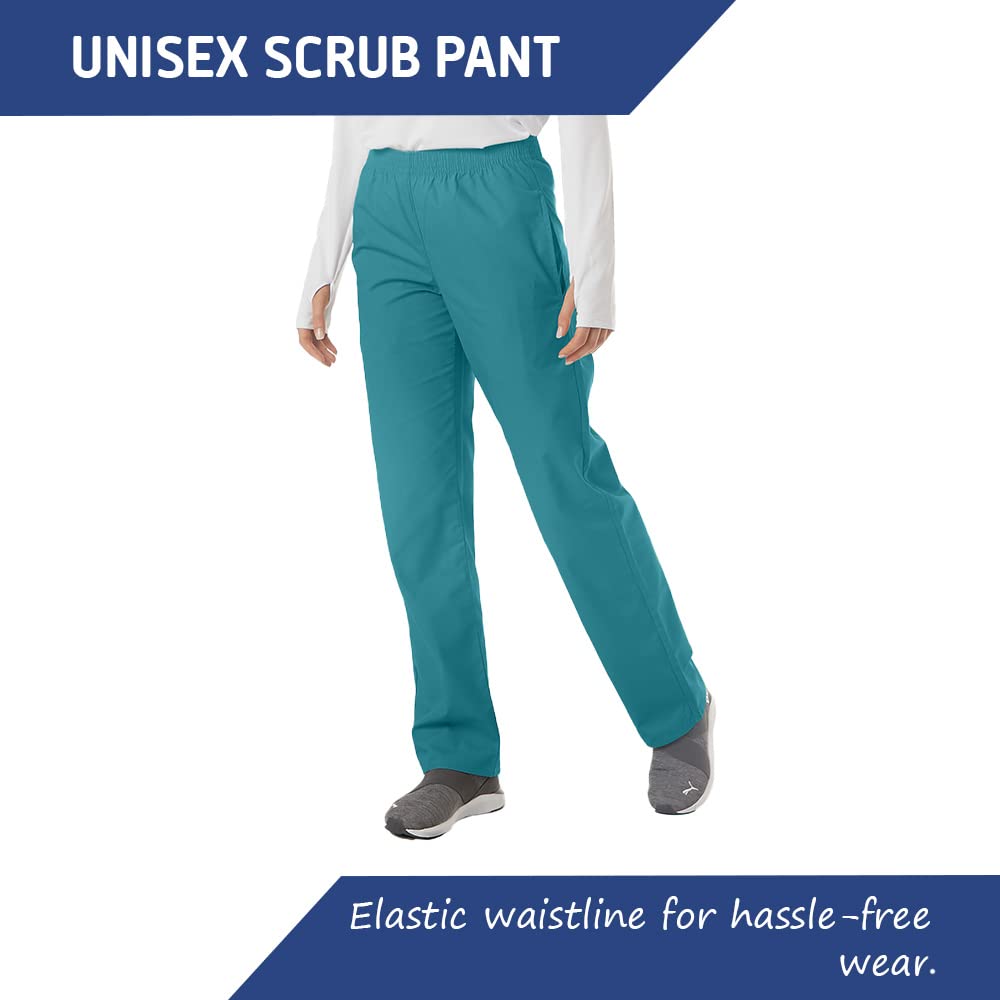 Unisex Ultrasoft Classic Scrub Pants with Elastic Waist - Comfortable Medical & Cargo Pants for Doctors, Nurses & Healthcare Professionals | Perfect for Hospital Shifts, Clinics & Long Work Hours