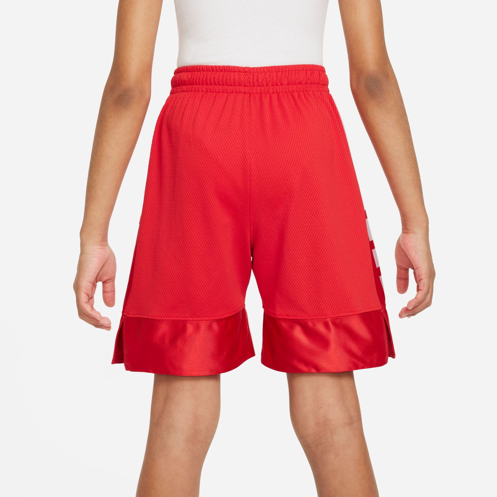 Nike Elite 23 Stripe Basketball Shorts for Boys - Breathable Mesh Fabric with Moisture-Wicking Technology - Perfect for Basketball Games, Training, and Casual Wear