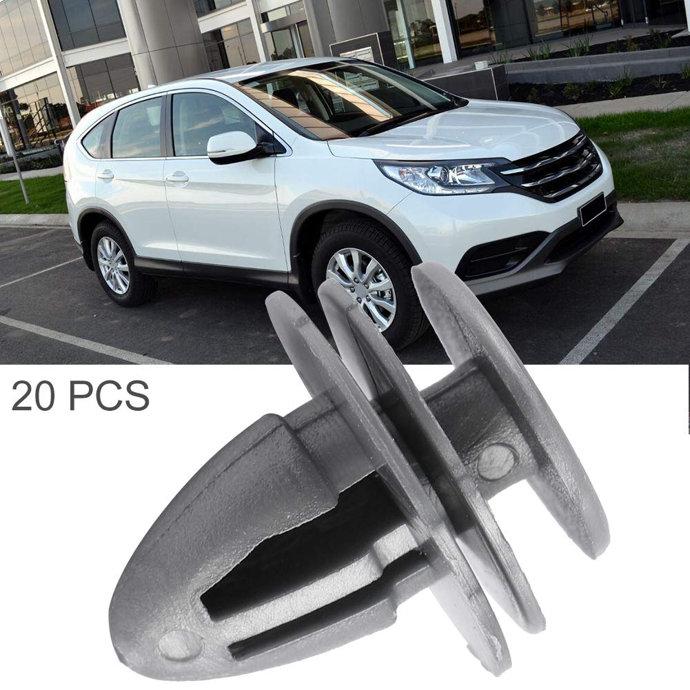 KIMISS 10pcs Universal Plastic Car Door Panel Clips - Bumper Trim Fastener Rivet Kit for Honda Del Sol | Durable Auto Body Repair Accessories for Secure Fit & Easy Installation