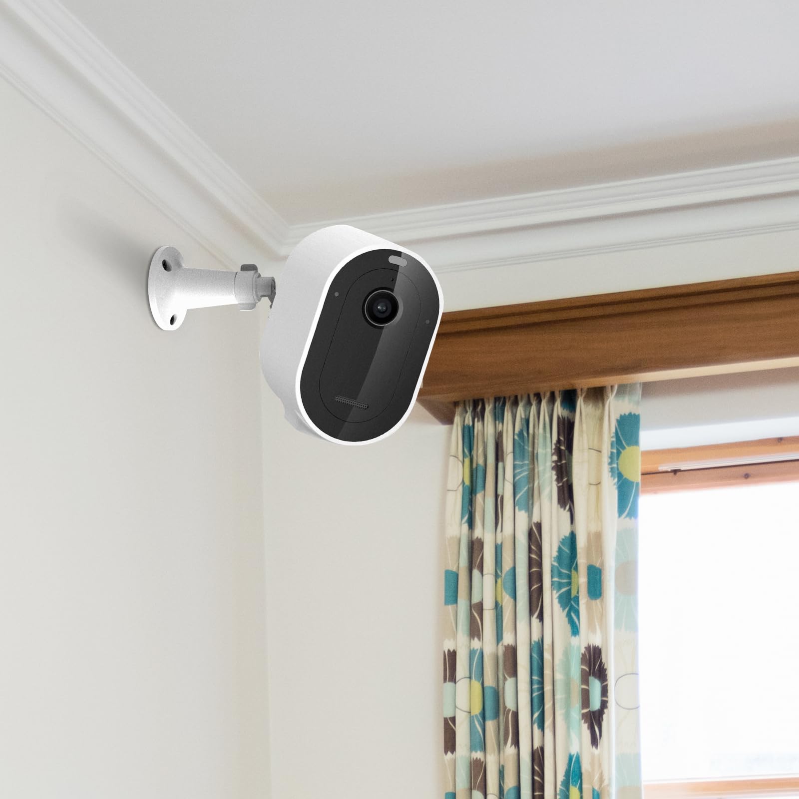 2 Pack Outdoor Camera Mount - Compatible with Arlo, Arlo Pro, Arlo Pro 2 & Wyze Cam Pan - 360° Adjustable Rotatable Security Wall Mount Bracket - Perfect for Home Security, Garage Monitoring & Backyard Surveillance