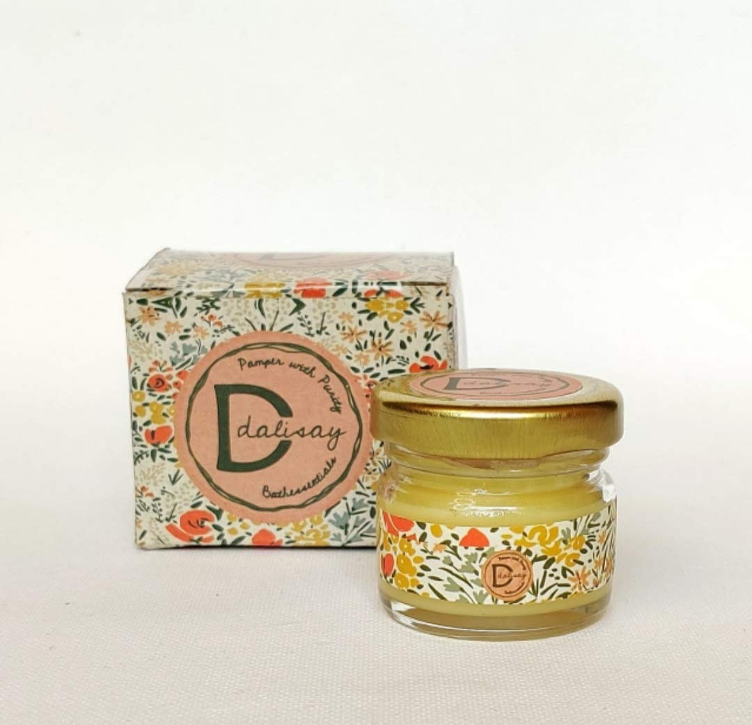 Dalisay Vanilla Scented Lip Scrub - 25g Exfoliator for Soft, Smooth Lips - Perfect for Dry, Chapped Lips Care & Pre-Makeup Prep