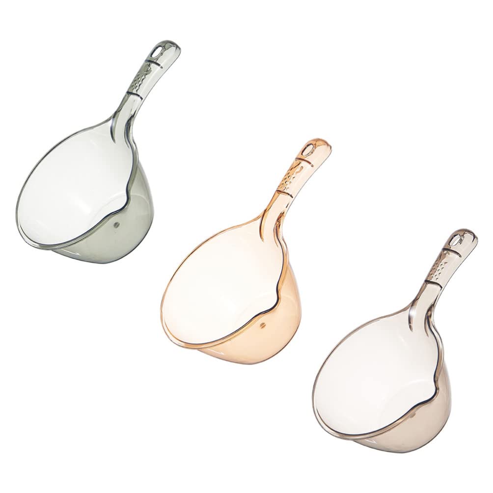 3pcs Thickened Kids Water Scoop for Bath & Kitchen Use