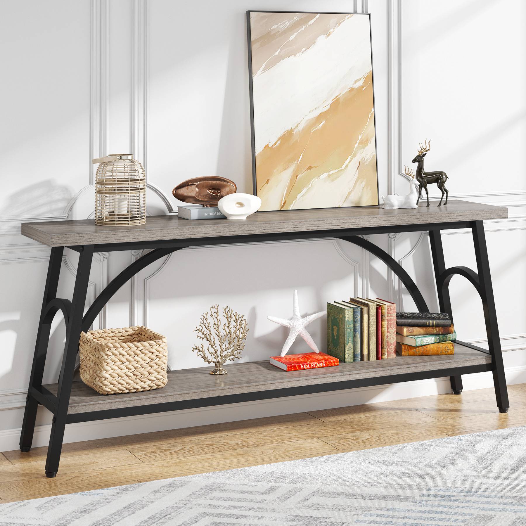 2 Tier Console Table - 70.8