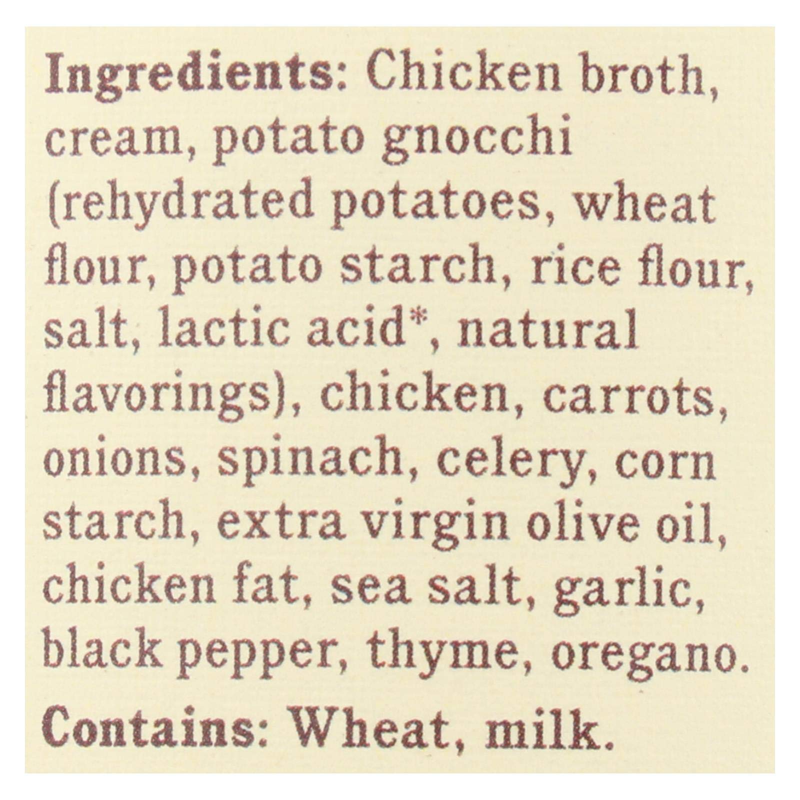 Rao's Specialty Food Chicken Gnocchi Soup - Pack of 6 (16 Oz Each) | Italian Comfort Food for Family Dinners & Cozy Nights