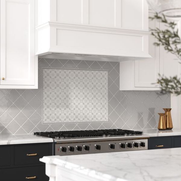5x5 Satin Ceramic Field Tile - Premium Glossy Finish for Kitchen Backsplash, Bathroom Walls & Flooring - Waterproof & Easy to Clean Home Decor Tiles