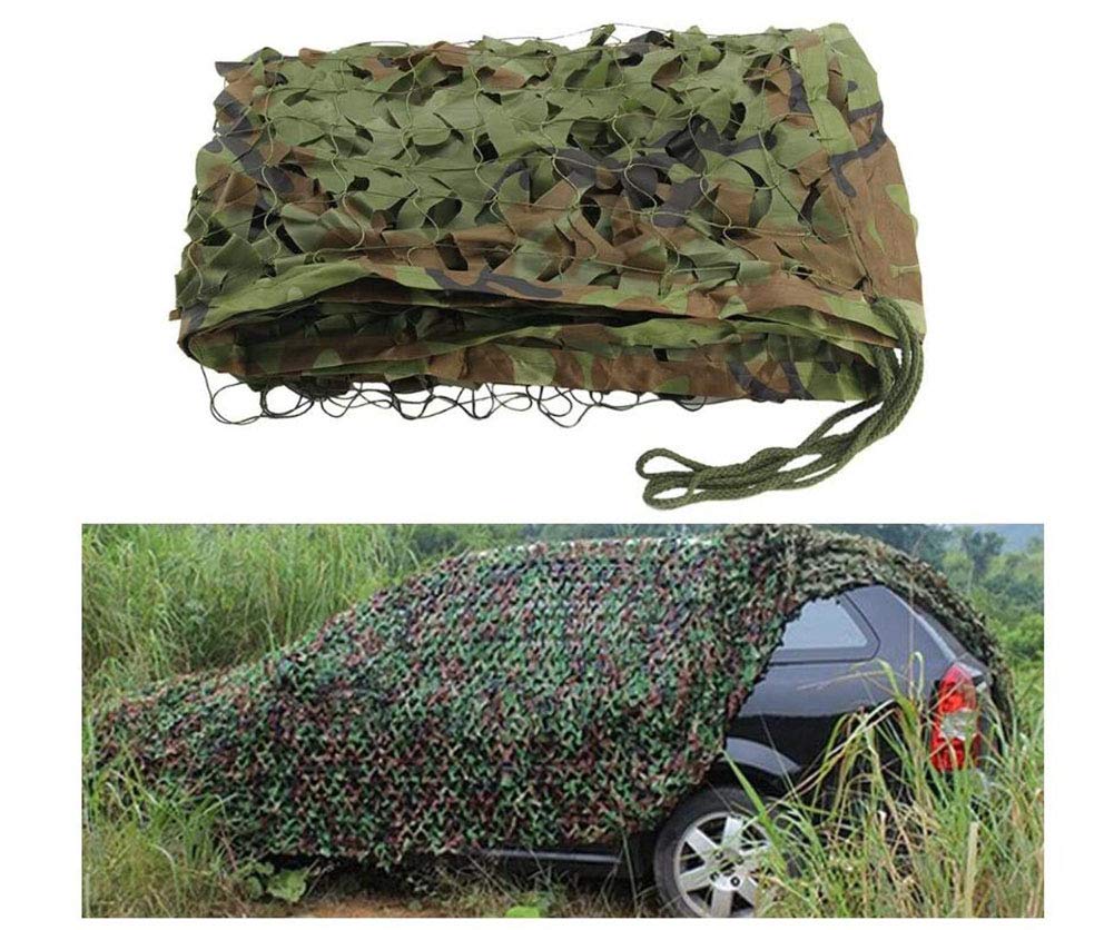 Woodland Camouflage Netting - Army Camo Net for Camping, Military, Hunting & Shooting | Sunscreen & Sun Shade Net in Bulk Roll | Perfect for Hunting Decoration, Theme Parties & Outdoor Adventures
