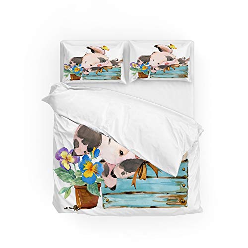 Pig Watercolor Animal Illustration