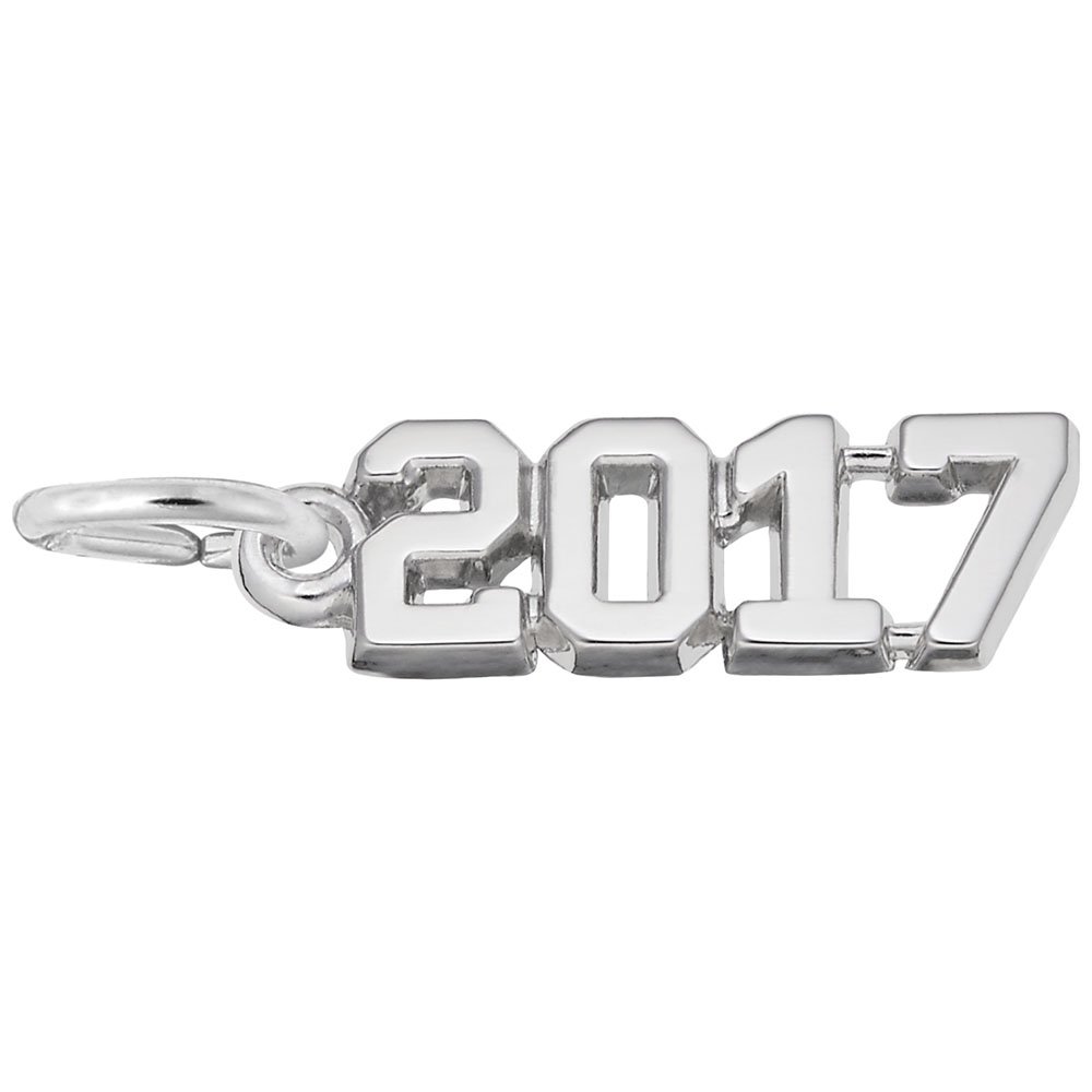 2017 Charm - Elegant Charms for Bracelets & Necklaces - Perfect for DIY Jewelry, Gifts, and Fashion Accessories