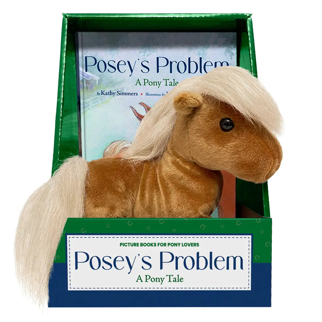 Posey's Problem Book & Plush Gift Set - Cute Storybook and Soft Stuffed Animal Toy for Kids | Perfect for Bedtime Stories, Birthday Gifts, and Preschool Learning Activities