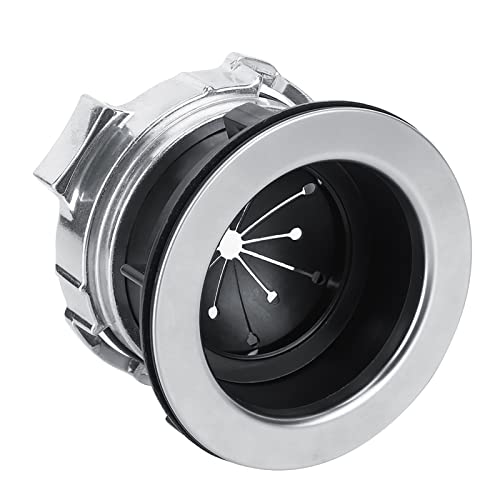 Stainless Steel Food Waste Disposer Flange & Drain Lock Nut Replacement Kit - Universal Garbage Disposal Accessories for King, Whirlaway, Bonecrusher - Perfect for Kitchen Sink Mounting & Waste Disposal System Maintenance