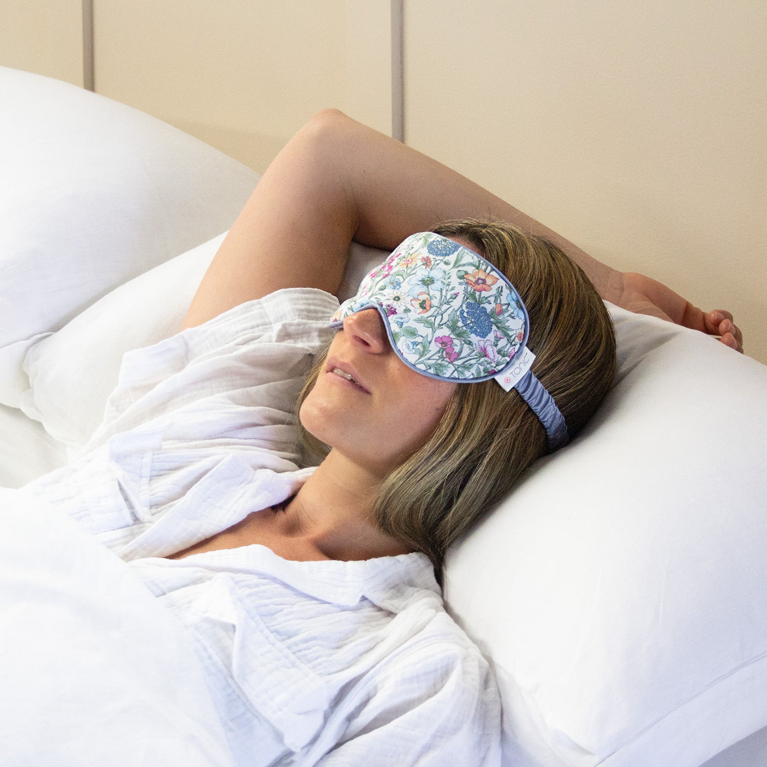 Liberty Rachel Sleep Eye Mask for Women & Men - Soft Comfortable Blindfold for Travel, Meditation & Relaxation - Blackout Sleeping Mask for Better Sleep & Stress Relief