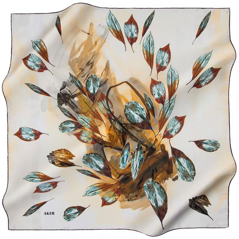 Aker Leila Silk Twill Hijab Scarf - Premium Modest Fashion Headwear for Women - Perfect for Daily Wear, Prayer & Special Occasions