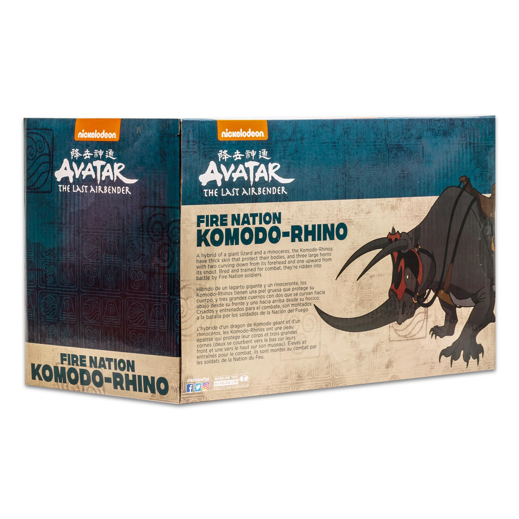McFarlane Toys Avatar The Last Airbender Fire Nation War Rhino Action Figure - Collectible Toy for Fans, Gift for Kids & Adults - Perfect for Display, Play & Themed Collections