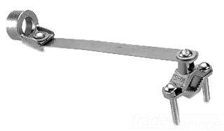 8.5 Inch Pipe Ground Clamp - Heavy Duty Copper Bonded Grounding Clamp for Electrical and Lightning Protection - Perfect for Industrial, Commercial, and DIY Electrical Projects