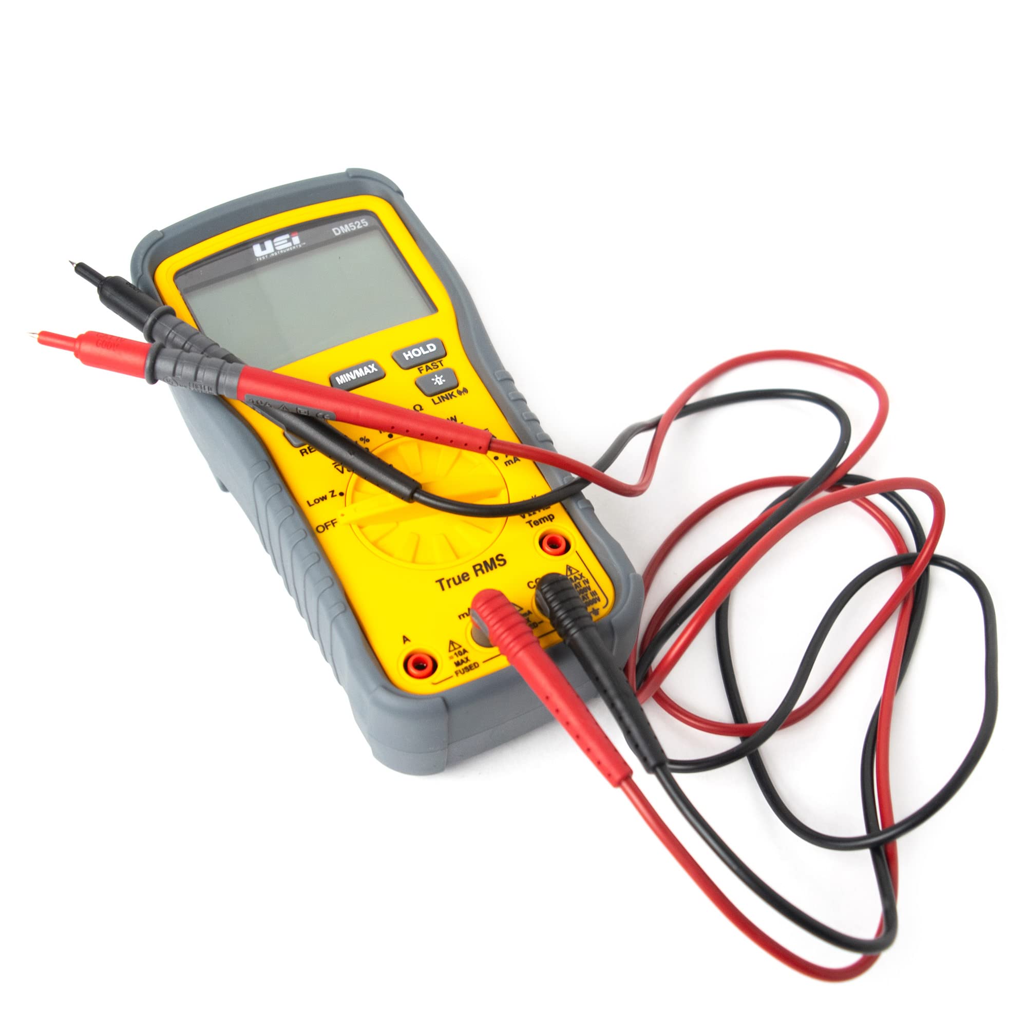 UEi DM525 Wireless Digital Multimeter with Power Factor & Low Z - Professional Electrical Testing for Home, HVAC, and Automotive Repairs
