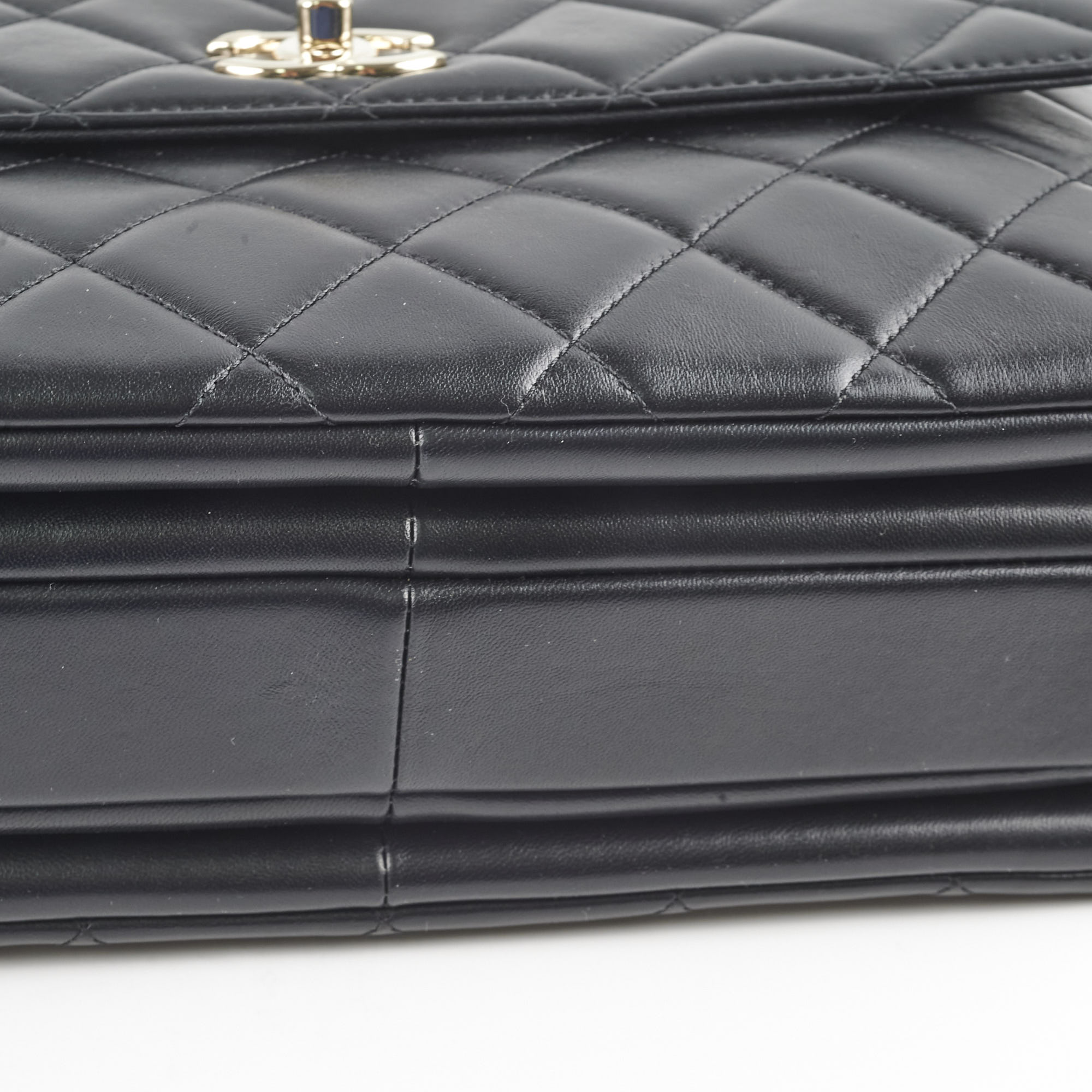 Chanel Medium Trendy CC Black Leather Shoulder Bag - Luxury Designer Handbag for Women | Perfect for Work, Evening Events & Everyday Use