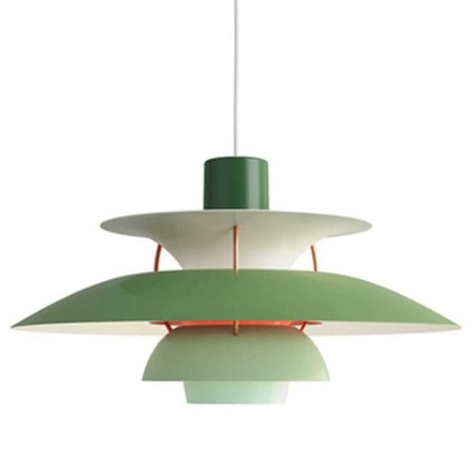 Nordic PH5 Pendant Light - Danish Aluminum UFO Chandelier with Bulb Included | Minimalist Ceiling Lighting for Living Room, Dining Room, Kitchen & Restaurant | Perfect for Modern Home Decor and Commercial Spaces