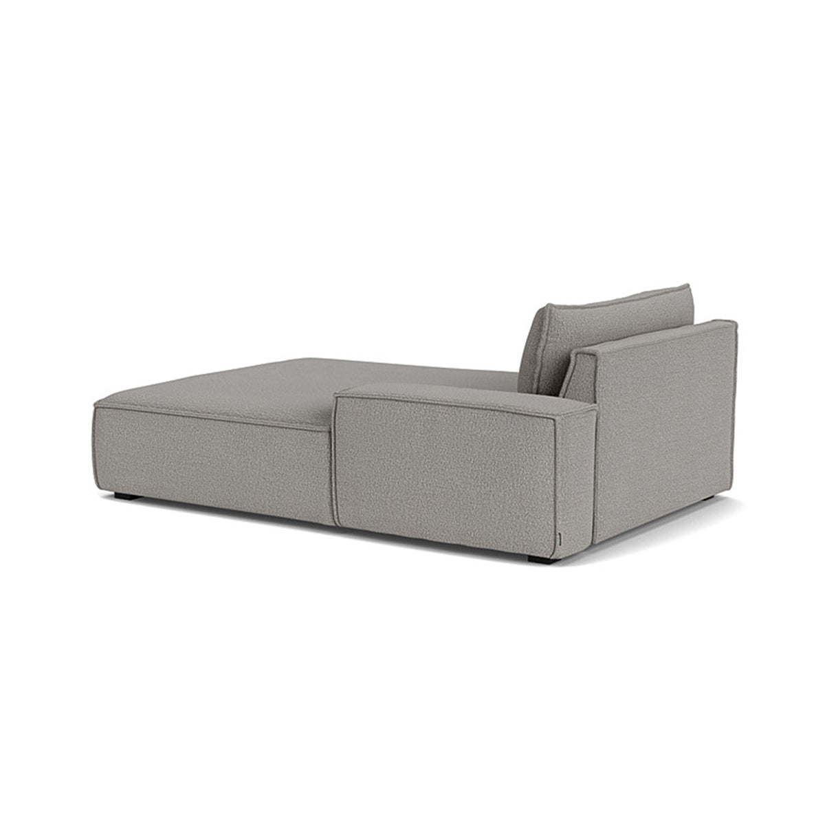 Stylish Daphne Boucle 1-Seater Right Chaise Modular Sofa - Perfect for Small Spaces, Apartments & Cozy Living Rooms