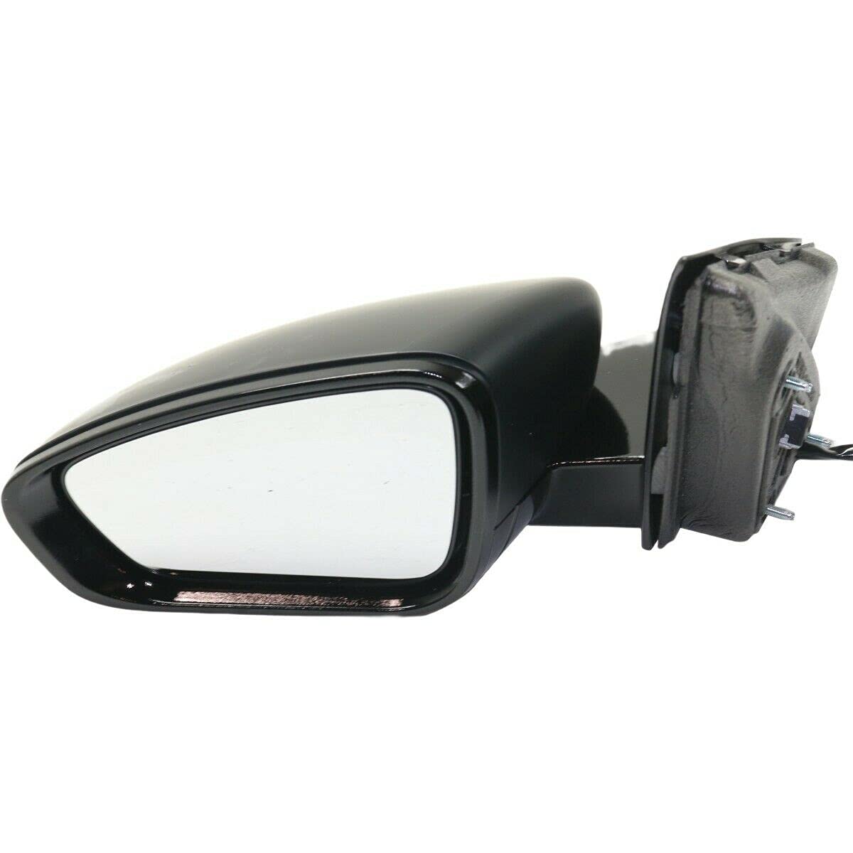 Left Hand Side Heated Mirror Replacement for Chrysler 200 - Driver Side Power Adjustable Heated Glass - Perfect for Winter Driving & Defrosting