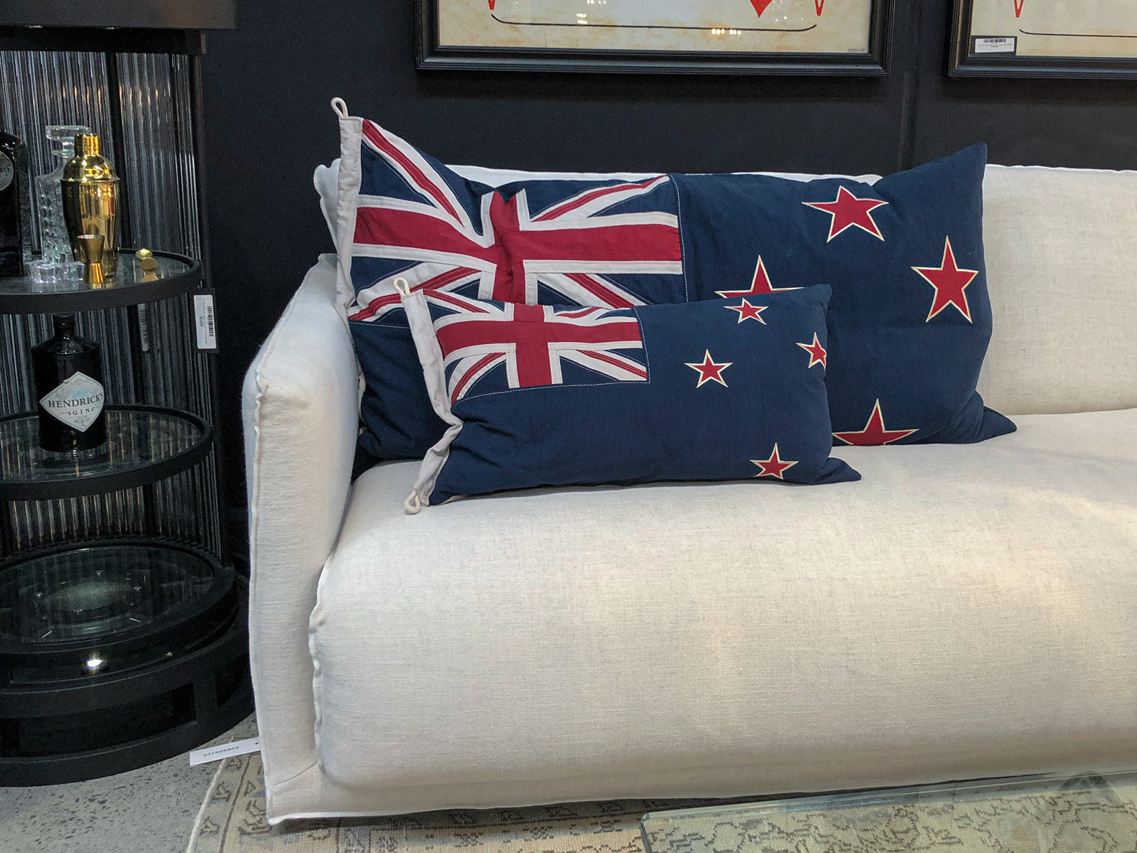 American Flag Throw Pillow Cover - Patriotic Home Decor for Couch, Sofa & Bedroom - Perfect for 4th of July, Memorial Day & Veterans Day Celebrations
