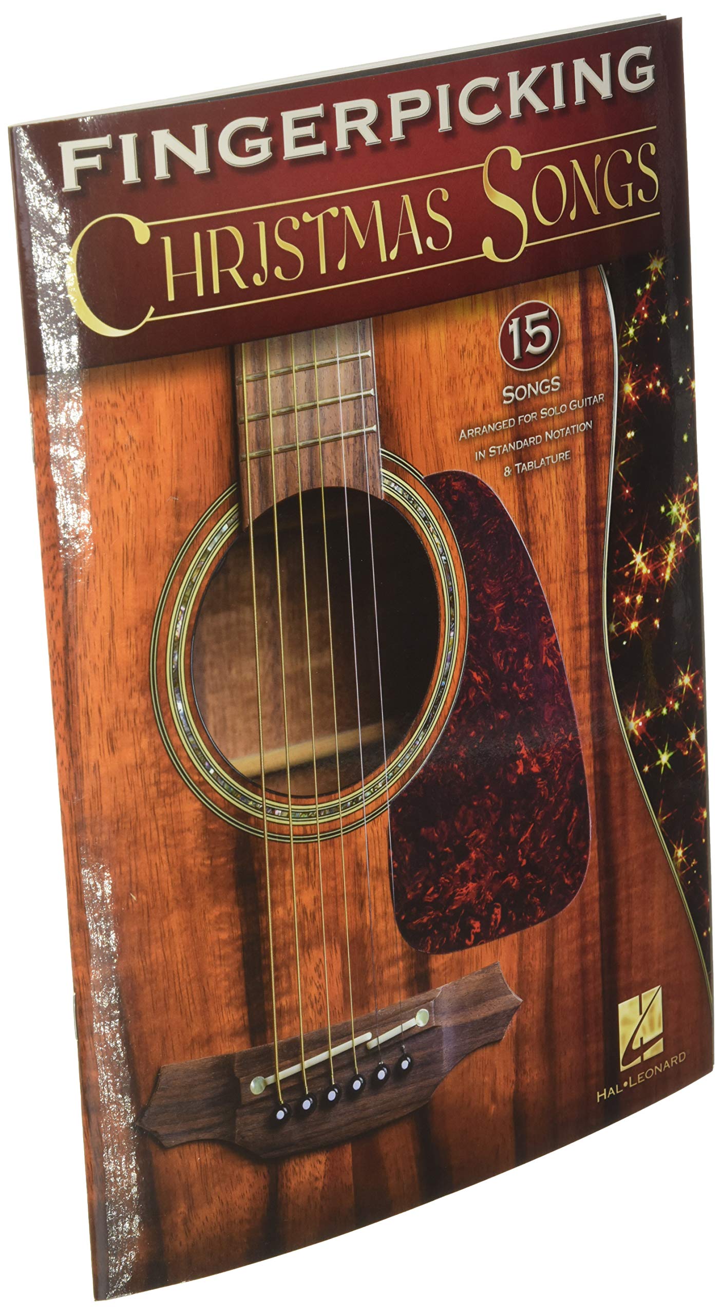 Fingerpicking Christmas Songs for Guitar - 15 Holiday Classics Arranged in Standard Notation & Tablature | Perfect for Solo Performances, Festive Gatherings & Cozy Winter Nights