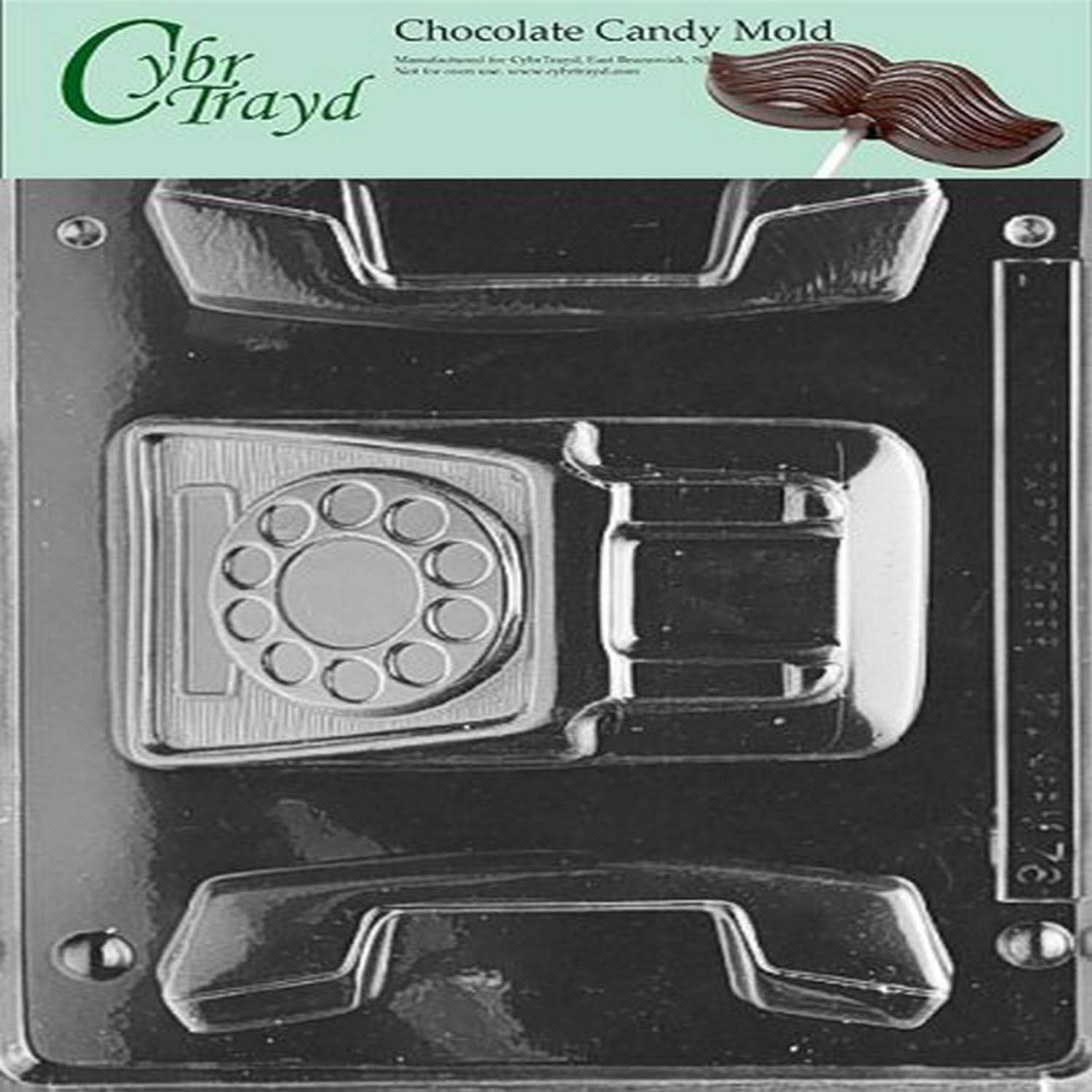 Premium Chocolate Candy Mold for Medium Telephone - Perfect for Baking, DIY Treats, and Party Decorations
