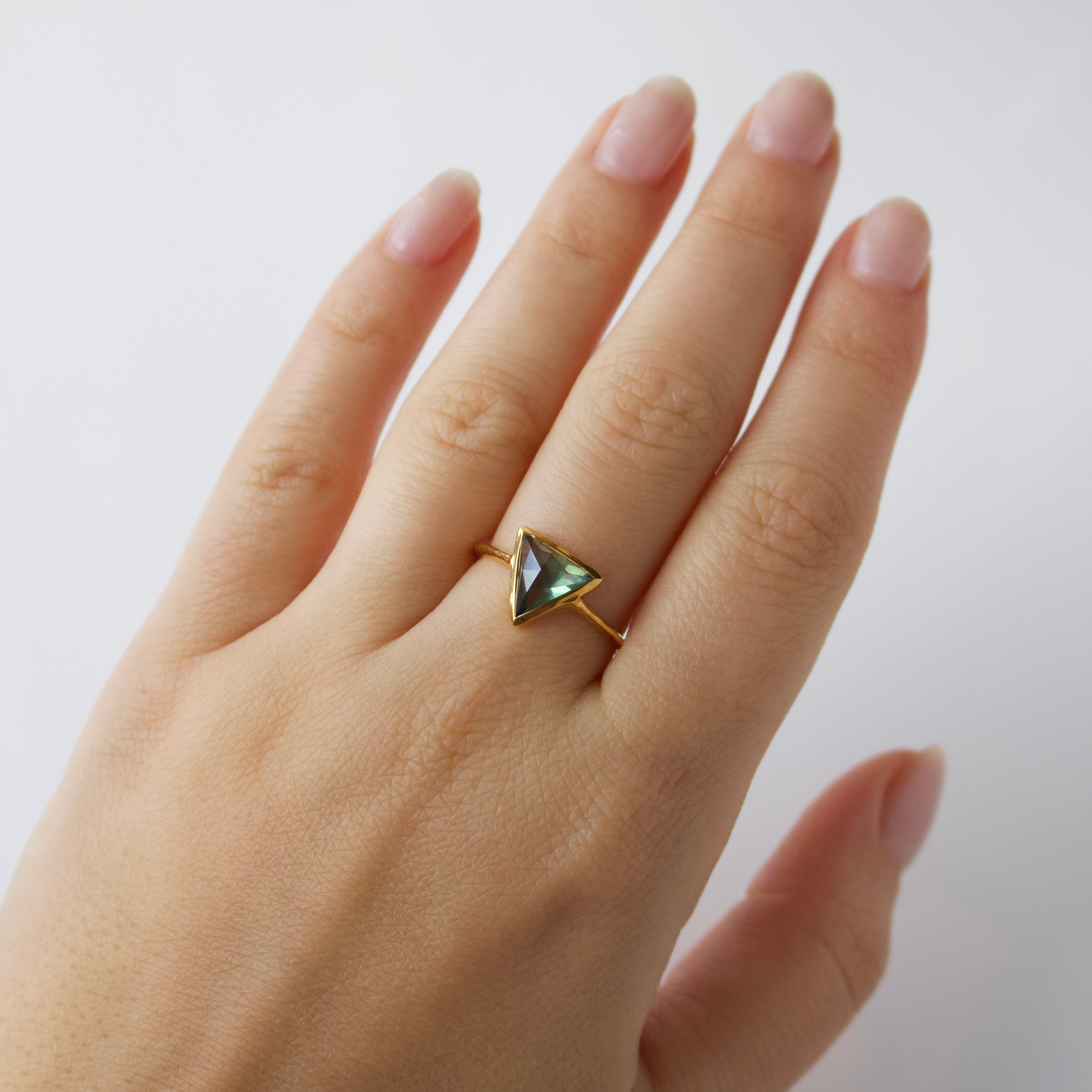 Farrah Fern Green Topaz Ring – Elegant Sterling Silver Jewelry for Women | Perfect for Weddings, Parties & Everyday Wear
